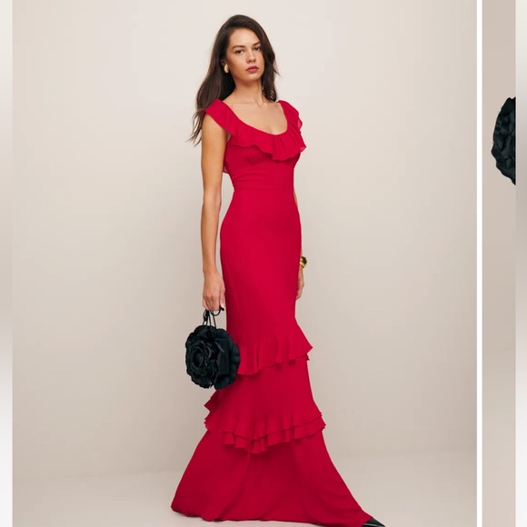 Reformation Dresses & Skirts - NWT • Tripoli dress in cherry - size 2 🍒